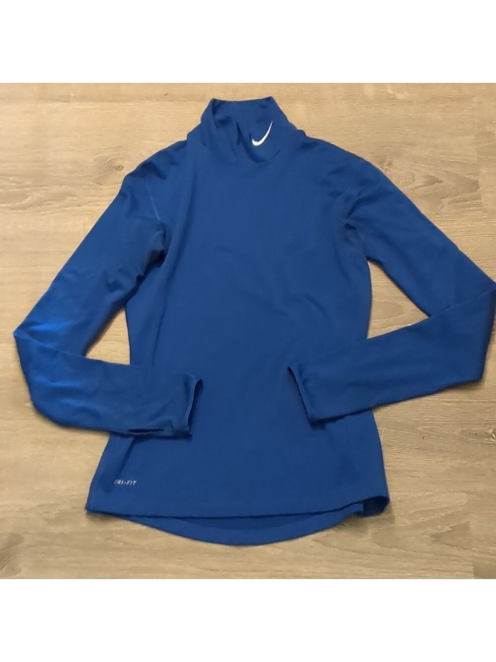 Nike Dr fit mock neck turtle neck long sleeve top size small